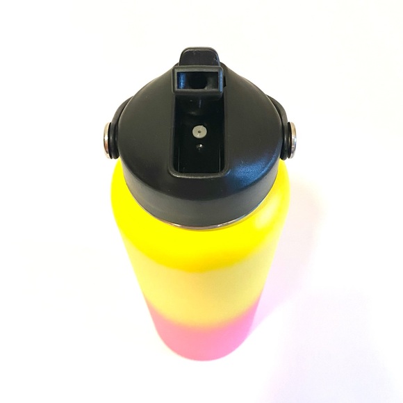 BUZIO Thermos Double Wall Insulated Stainless Steel Water Bottle / 2 caps 40oz - Picture 3 of 12